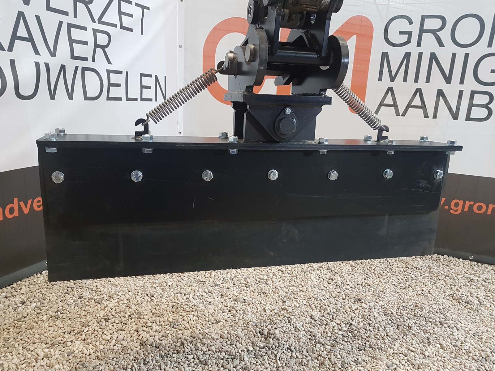 Grondverzet Minigraver Aanbouwdelen Grondschuif - Breedte 124cm CW05X Pendel 